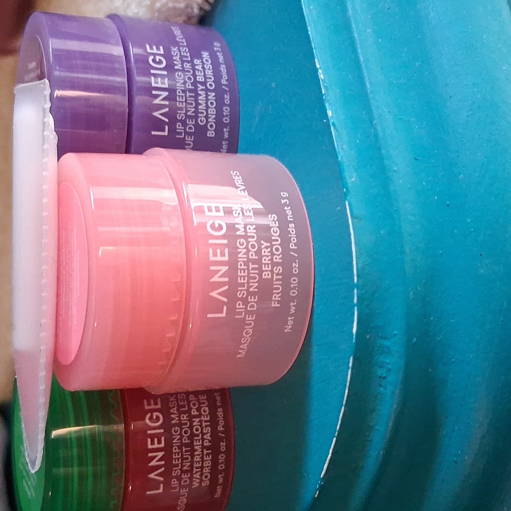 LANEIGE Lip Sleeping Mask Trio Minis 🍉🫐🧸